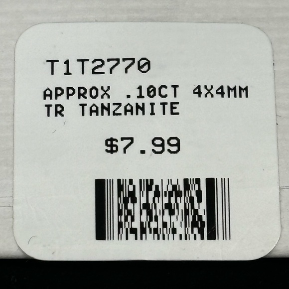 7-Loose Stones-.10CT Tanzanite-4x4 - Picture 4 of 4